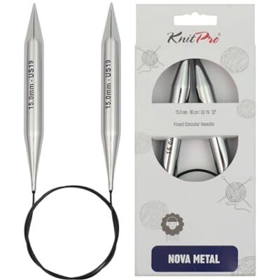 KnitPro Nova Rundnadeln 40" (100cm) 15mm KnitPro Nova Rundnadeln 40" (100cm) 15mm
