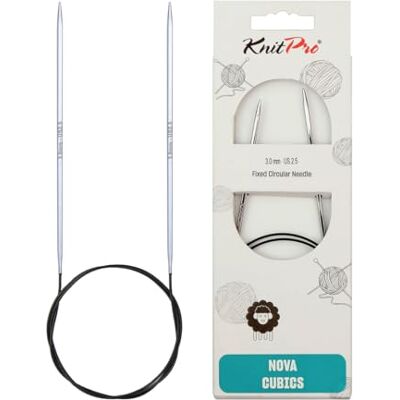 KnitPro Nova Cubics Rundnadeln 40" (100cm) 3mm KnitPro Nova Cubics Rundnadeln 40" (100cm) 3mm