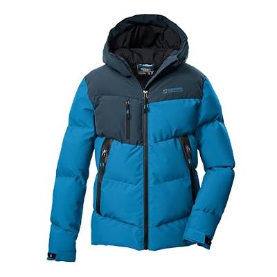 Killtec Jungen Steppjacke/Funktionsjacke in Daunenoptik mit Kapuze KOW 230 BYS QLTD JCKT, azur, 176, 43514-000 Killtec Jungen Steppjacke/Funktionsjacke in Daunenoptik mit Kapuze KOW 230 BYS QLTD JCKT, azur, 176, 43514-000