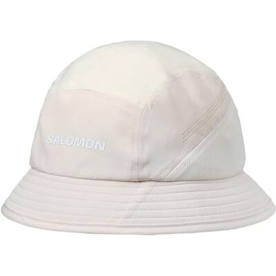 Salomon Shakeout Bucket Hat, auffälliger Look und reflektierende Details, schnell trocknende und packbare Laufmütze mit flexibler Krempe und Laserlöchern für Luftzirkulation, verstellbare Passform Salomon Shakeout Bucket Hat, auffälliger Look und reflektierende Details, schnell trocknende und packbare Laufmütze mit flexibler Krempe und Laserlöchern für Luftzirkulation, verstellbare Passform