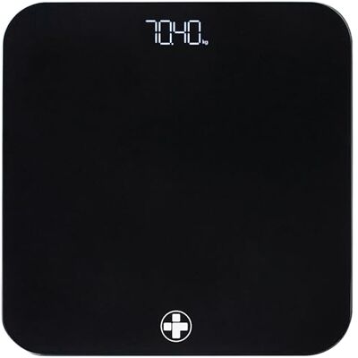 Reliance Medical Digitale Körperwaage, Professionelle Waage mit LED-Anzeige, Ultraflaches Design, Präzises Gewichtsmanagement, Badezimmerwaage, Größe L 26cm x B 26cm x H 2,3cm, 1 Stück Reliance Medical Digitale Körperwaage, Professionelle Waage mit LED-Anzeige, Ultraflaches Design, Präzises Gewichtsmanagement, Badezimmerwaage, Größe L 26cm x B 26cm x H 2,3cm, 1 Stück