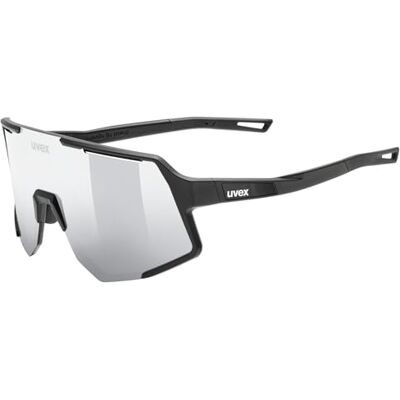 Uvex sequenze Sportbrille, black matt/mir.silver, one size Uvex sequenze Sportbrille, black matt/mir.silver, one size