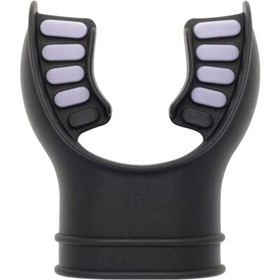 CRESSI Silicone Mouthpiece 2 Tone Black/Grey Reines Hypoallergenes Silikon Mundstück für Tauchregulator, Zweifarbig Schwarz/Grau, Einheitsgröße, Unisex CRESSI Silicone Mouthpiece 2 Tone Black/Grey Reines Hypoallergenes Silikon Mundstück für Tauchregulator, Zweifarbig Schwarz/Grau, Einheitsgröße, Unisex