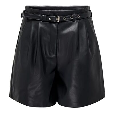 ONLY ONLHEIDI Faux Leather Shorts OTW NC ONLY ONLHEIDI Faux Leather Shorts OTW NC