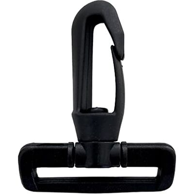 IPEA Drehbare Karabiner aus Kunststoff mit Haken für Rucksäcke und Taschen 4 Stück Drehbarer Karabiner mit Gurtschlaufe für Taschen, Zubehör, Sport, Nähen 40mm Schwarz IPEA Drehbare Karabiner aus Kunststoff mit Haken für Rucksäcke und Taschen 4 Stück Drehbarer Karabiner mit Gurtschlaufe für Taschen, Zubehör, Sport, Nähen 40mm Schwarz