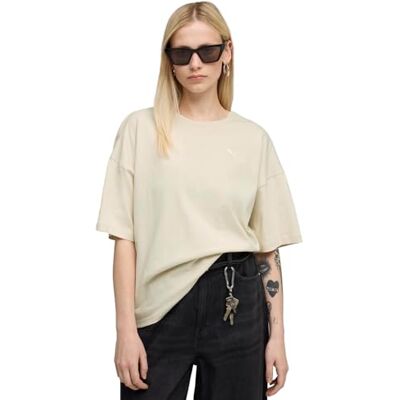 Puma Unisex Her Oversized Tees, Alpine Snow, L EU Puma Unisex Her Oversized Tees, Alpine Snow, L EU