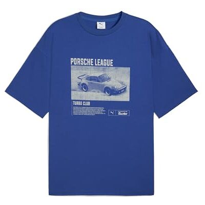 Puma Herren Pl Graphic 2 Tees, Clyde Royal, S EU Puma Herren Pl Graphic 2 Tees, Clyde Royal, S EU