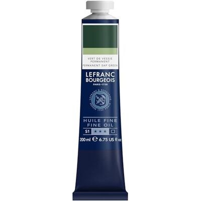 Lefranc Bourgeois 301831 Feine Ölfarbe in hervorragender Qualität,lichtecht mit gleichmäßige Konsistenz, 200ml Tube, ideal für Keilrahmen, Leinwand, Malkarton Viridian Lefranc Bourgeois 301831 Feine Ölfarbe in hervorragender Qualität,lichtecht mit gleichmäßige Konsistenz, 200ml Tube, ideal für Keilrahmen, Leinwand, Malkarton Viridian