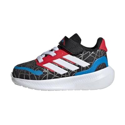 Adidas Unisex Baby Marvel Spider-MAN RUNFALCON Shoes Infants, core Black/FTWR White/Pure Ruby, 24 EU Adidas Unisex Baby Marvel Spider-MAN RUNFALCON Shoes Infants, core Black/FTWR White/Pure Ruby, 24 EU