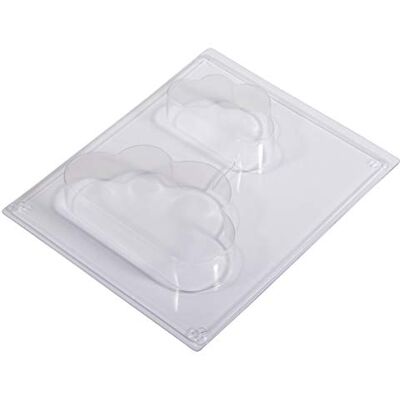 Rayher 36104000 Gießform Wolken, 15 x 9 cm + 9 x 3 cm, Tiefe 3 cm, Gießform aus PET, ideal zum Ausgießen mit Kreativ-Beton, Raysin-Gießpulver, Wachs oder Seife Rayher 36104000 Gießform Wolken, 15 x 9 cm + 9 x 3 cm, Tiefe 3 cm, Gießform aus PET, ideal zum Ausgießen mit Kreativ-Beton, Raysin-Gießpulver, Wachs oder Seife