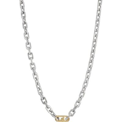 Giorgio Armani Herren Edelstahl mit Karabinerverschluss Kettenhalsband Giorgio Armani Herren Edelstahl mit Karabinerverschluss Kettenhalsband