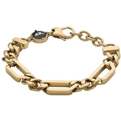 Diesel Herrenarmband in 2 Farben aus Edelstahl mit Karabinerverschluss Diesel Herrenarmband in 2 Farben aus Edelstahl mit Karabinerverschluss