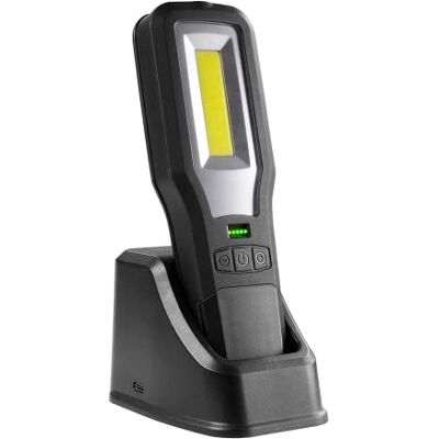 everActive COB LED Werkstattlampe, Arbeitsleuchte, 10W, 550 Lumen, zwei unabhängige Lichtquellen, wiederaufladbar, wasserdicht, Modell: WL-600R everActive COB LED Werkstattlampe, Arbeitsleuchte, 10W, 550 Lumen, zwei unabhängige Lichtquellen, wiederaufladbar, wasserdicht, Modell: WL-600R