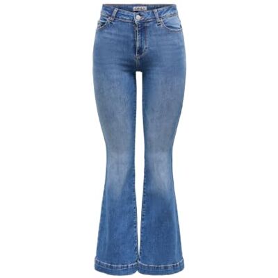 ONLY Onlblush Mid Retroflared DNM Dia550 Noos ONLY Onlblush Mid Retroflared DNM Dia550 Noos