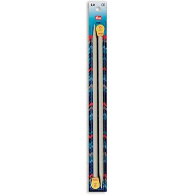 Prym ROLLER 2er-Set Jacken-Stricknadel Kunststoff 9 mm, Grau Prym ROLLER 2er-Set Jacken-Stricknadel Kunststoff 9 mm, Grau