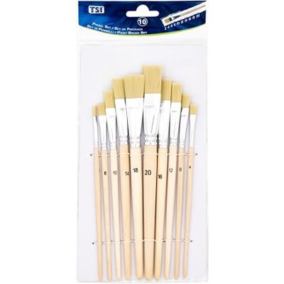 TSI Schreibwaren - 49032 - Grössen 2-20 - Brush set TSI Schreibwaren - 49032 - Grössen 2-20 - Brush set