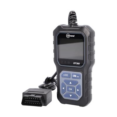 cartrend OBD Scanner DT300, Auto Diagnosegerät, Auslesegerät mit TFT-Farbdisplay, umfassende Fehlerdiagnose, unterstützt alle OBD-II kompatiblen Fahrzeuge, Live-Daten und Sensormonitoring, 1 Stück cartrend OBD Scanner DT300, Auto Diagnosegerät, Auslesegerät mit TFT-Farbdisplay, umfassende Fehlerdiagnose, unterstützt alle OBD-II kompatiblen Fahrzeuge, Live-Daten und Sensormonitoring, 1 Stück