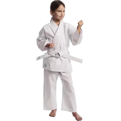 IPPONGEAR Club 2 Karate Gi Set Einsteiger Karateanzug Kinder Anzug inkl weißem Gürtel (Größe 120, Schnürbund, 220gr/m² (8 oz) Stoffdichte) weiß IPPONGEAR Club 2 Karate Gi Set Einsteiger Karateanzug Kinder Anzug inkl weißem Gürtel (Größe 120, Schnürbund, 220gr/m² (8 oz) Stoffdichte) weiß