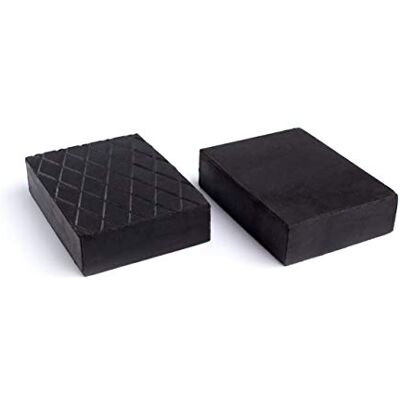 Kora Gummiblöcke 160x120x80mm, schwarz Kora Gummiblöcke 160x120x80mm, schwarz