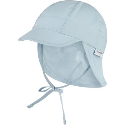 Sterntaler Schirmmütze Nackenschutz Uni – Schirmmütze aus Bio-UV-Popeline mit Nackenschutz, Ohrenklappen und Bindeband, UV-Schutz 50+ Sterntaler Schirmmütze Nackenschutz Uni – Schirmmütze aus Bio-UV-Popeline mit Nackenschutz, Ohrenklappen und Bindeband, UV-Schutz 50+