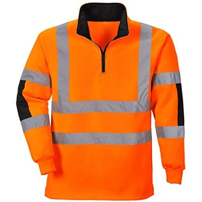 Portwest B308 Xenon Warnschutz Rugbyshirt Mit Reflexstreifen Portwest B308 Xenon Warnschutz Rugbyshirt Mit Reflexstreifen