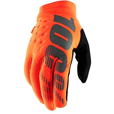 100% Erwachsene Brisker Handschuhe, Orange Schwarz, XL 100% Erwachsene Brisker Handschuhe, Orange Schwarz, XL