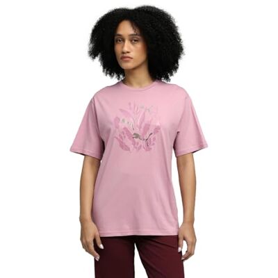 Puma Unisex Graphic Relaxed Leaf Tees, Poised Pink, L EU Puma Unisex Graphic Relaxed Leaf Tees, Poised Pink, L EU