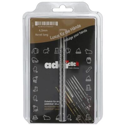 Addi AD7467000-04.50 Long Needle Case, Metall, Red/Blue/Silver, 4.5mm (UK 7 / US 7) Addi AD7467000-04.50 Long Needle Case, Metall, Red/Blue/Silver, 4.5mm (UK 7 / US 7)
