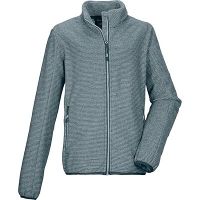 Killtec Jungen Strickfleecejacke/Fleecejacke mit Stehkragen KOW 224 BYS KNTFLC JCKT, dunkel denim, 164, 43510-000 Killtec Jungen Strickfleecejacke/Fleecejacke mit Stehkragen KOW 224 BYS KNTFLC JCKT, dunkel denim, 164, 43510-000