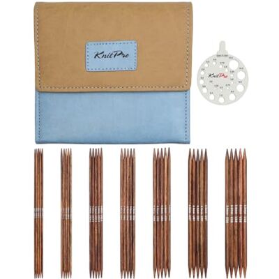KnitPro Ginger Midi Nadelspiel Set 6" (15cm) 7 Größen (2mm bis 5mm) KnitPro Ginger Midi Nadelspiel Set 6" (15cm) 7 Größen (2mm bis 5mm)