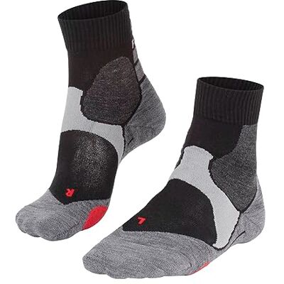 FALKE Unisex Fahrradsocken BC3 Comfort U Sso Baumwolle Funktionsmaterial antiblasen 1 Paar, Schwarz Black-Mix 3010, 37-38 FALKE Unisex Fahrradsocken BC3 Comfort U Sso Baumwolle Funktionsmaterial antiblasen 1 Paar, Schwarz Black-Mix 3010, 37-38