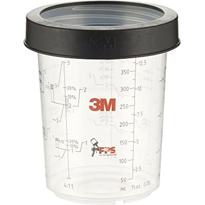 3M PPS Außenbecher mit Schraubring, Midi, 0,4 l, 16122 3M PPS Außenbecher mit Schraubring, Midi, 0,4 l, 16122