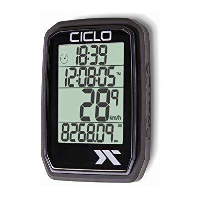 Ciclosport 205 drahtloser Fahrradcomputer, mit 5 automatischen Funktionen Ciclosport 205 drahtloser Fahrradcomputer, mit 5 automatischen Funktionen