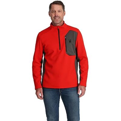 Spyder Bandit Half Zip, Herren, Volcano, S Spyder Bandit Half Zip, Herren, Volcano, S
