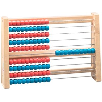 WISSNER ® aktiv Lernen – 100er Rechenrahmen rot/blau aus RE-Wood®, nachhaltig, schadstofffrei, PEFC-Zertifiziert, Grundschule & Mathematikunterricht, hergestellt in Bensheim/Hessen/Deutschland WISSNER ® aktiv Lernen – 100er Rechenrahmen rot/blau aus RE-Wood®, nachhaltig, schadstofffrei, PEFC-Zertifiziert, Grundschule & Mathematikunterricht, hergestellt in Bensheim/Hessen/Deutschland