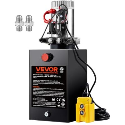 VEVOR Hydraulikpumpe Hydraulikaggregat 12V 14L Hydraulikaggregat 1600 W, Doppelwirkende Hydraulikpumpe Hydraulic Power Pack, 3,75 Gal Tank Hand Pump Hydraulikaggregat, für Aufzüge, Gabelstapler usw. VEVOR Hydraulikpumpe Hydraulikaggregat 12V 14L Hydraulikaggregat 1600 W, Doppelwirkende Hydraulikpumpe Hydraulic Power Pack, 3,75 Gal Tank Hand Pump Hydraulikaggregat, für Aufzüge, Gabelstapler usw.