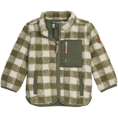 first instinct by killtec Unisex Baby Fiow 50 Mns Flc Jckt Fleecejacke/Sherpajacke Mit Stehkragen, Moos, 86-92 EU first instinct by killtec Unisex Baby Fiow 50 Mns Flc Jckt Fleecejacke/Sherpajacke Mit Stehkragen, Moos, 86-92 EU