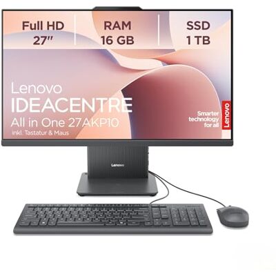 IBM IdeaCentre All-In-One 27" FHD Display Ryzen 7 250 16GB 1TB All in One 27" Full HD Display AMD Ryzen 7 250 16GB RAM 1TB SSD Windows 11 Grau inkl. Maus und Tastatur inkl. Webcam IBM IdeaCentre All-In-One 27" FHD Display Ryzen 7 250 16GB 1TB All in One 27" Full HD Display AMD Ryzen 7 250 16GB RAM 1TB SSD Windows 11 Grau inkl. Maus und Tastatur inkl. Webcam