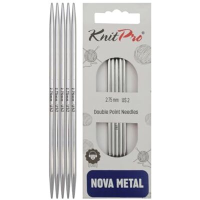 KnitPro Nova Nadelspiele 6" (15cm) 2,75mm KnitPro Nova Nadelspiele 6" (15cm) 2,75mm