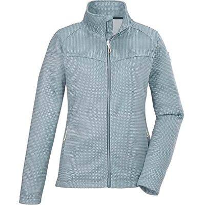 Killtec Damen Strickfleecejacke/Fleecejacke mit Stehkragen KOS 90 WMN FLC JCKT, deep water, 38, 42798-000 Killtec Damen Strickfleecejacke/Fleecejacke mit Stehkragen KOS 90 WMN FLC JCKT, deep water, 38, 42798-000