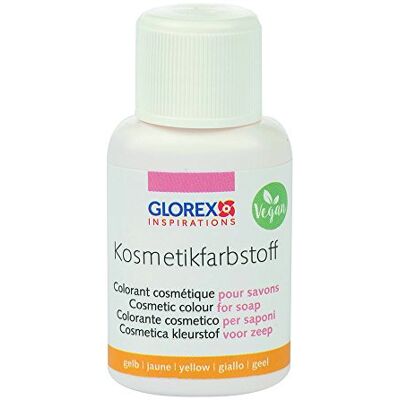 GLOREX 6 1600 214 Seifen-Kosmetik-Farbstoff 20ml gelb GLOREX 6 1600 214 Seifen-Kosmetik-Farbstoff 20ml gelb
