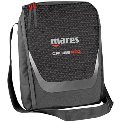 Mares Cruise Reg, Umhängetasche zum Schutz Ihres Atemreglers und Anderen Zubehörs, Erwachsene, Schwarz, One Size Mares Cruise Reg, Umhängetasche zum Schutz Ihres Atemreglers und Anderen Zubehörs, Erwachsene, Schwarz, One Size