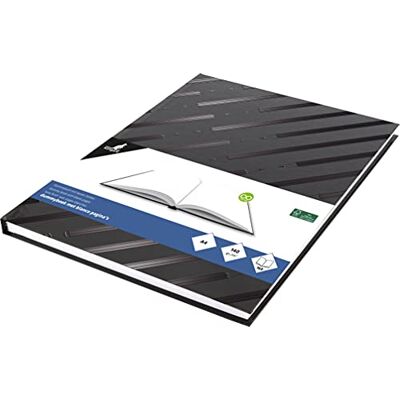 Kangaro Skizzenbuch A4 blanko Hardcover 80 Blatt 140g schwarzes Design, 29.4x21.3x1.4, K-5584 Kangaro Skizzenbuch A4 blanko Hardcover 80 Blatt 140g schwarzes Design, 29.4x21.3x1.4, K-5584
