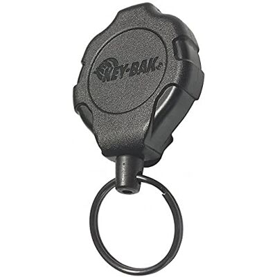 KEY-BAK Ratch-It Einziehbarer Ratschenhalter mit 91,4 cm einziehbarer Schnur, 425 g Einzug, Gürtelclip-Befestigung KEY-BAK Ratch-It Einziehbarer Ratschenhalter mit 91,4 cm einziehbarer Schnur, 425 g Einzug, Gürtelclip-Befestigung