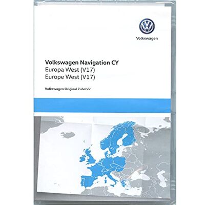 Volkswagen 1T0051859AS Navigations-DVD-ROM Europa West V17, nur für RNS 510/810, nur für Geräteplattform CY Volkswagen 1T0051859AS Navigations-DVD-ROM Europa West V17, nur für RNS 510/810, nur für Geräteplattform CY