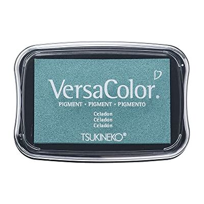 Rayher 29017408 Versa Color Pigment-Stempelkissen, 9,6x6,3x1,8cm, Celadon Rayher 29017408 Versa Color Pigment-Stempelkissen, 9,6x6,3x1,8cm, Celadon