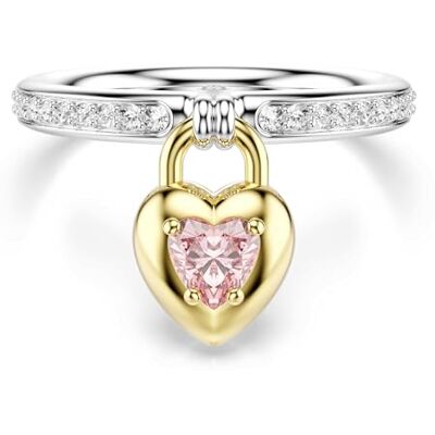 Swarovski Idyllia Motivring, Verschiedene Schliffe, Herz, Metallmix Swarovski Idyllia Motivring, Verschiedene Schliffe, Herz, Metallmix
