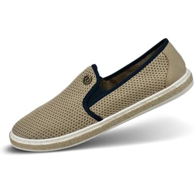 Bugatti Bequeme Schnürschuh Memory Foam Elegante Casual Easy Fit Sneaker aus Austauschbaren Einlegesohlen, Beige, 43 EU Bugatti Bequeme Schnürschuh Memory Foam Elegante Casual Easy Fit Sneaker aus Austauschbaren Einlegesohlen, Beige, 43 EU