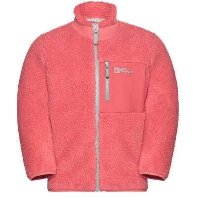 Jack Wolfskin Mädchen Ice Curl, Sunset Coral, 176 EU Jack Wolfskin Mädchen Ice Curl, Sunset Coral, 176 EU