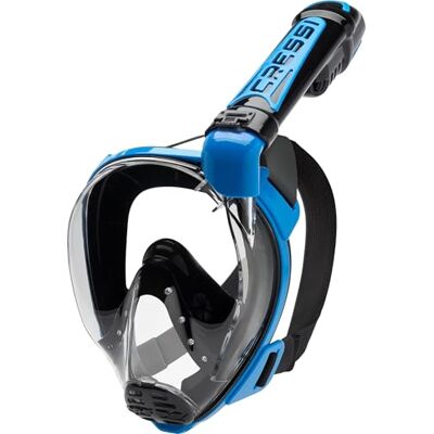 CRESSI Duke Dry Vollgesichtsmaske Natürliche Atmung von Nase & Mund Großes Sichtfeld Anti-Beschlag Schnorchelmaske Erwachsene Action-Cam-Halterung Taucherbrille Erwachsene CRESSI Duke Dry Vollgesichtsmaske Natürliche Atmung von Nase & Mund Großes Sichtfeld Anti-Beschlag Schnorchelmaske Erwachsene Action-Cam-Halterung Taucherbrille Erwachsene